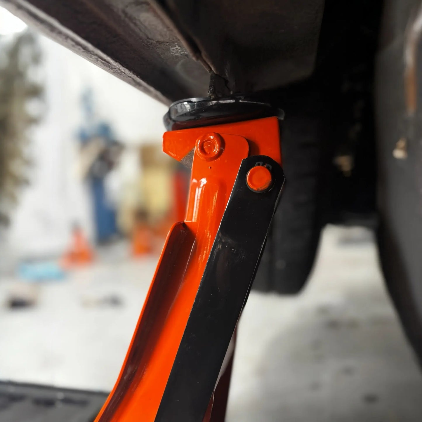 Garagekrik 3000KG | (GRATIS PAD 40mm Extra hoog) extra laag 83mm - 505mm | dubbele plunjers | snelle hefboom HDKTOOLS