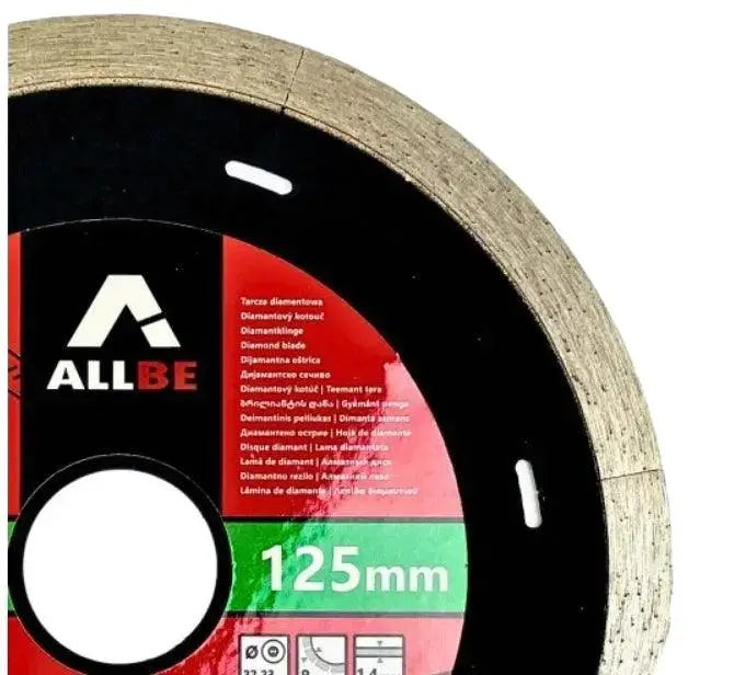 Darom Diamantschijf voor Tegels 125mm – Precisie Keramiek & Porselein Top-Tools.nl