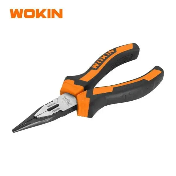 WOKIN Lange Neus Tang 160mm – Gehard Staal Precisie Gereedschap Top-Tools.nl