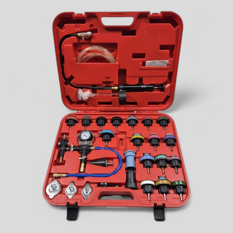 Radiator koelvloeistof druk tester set