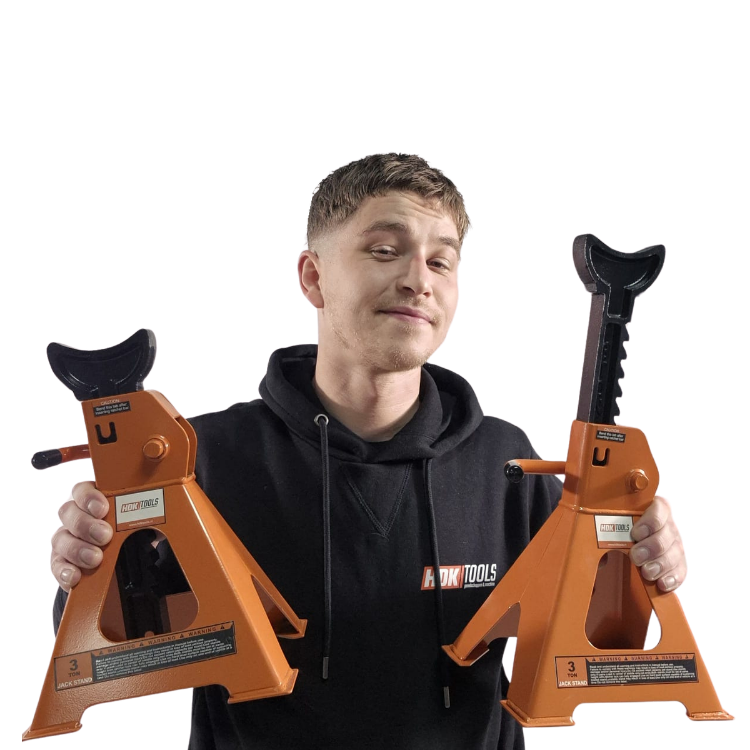 HDKTOOLS El eje soporta 3 toneladas (juego de 2)