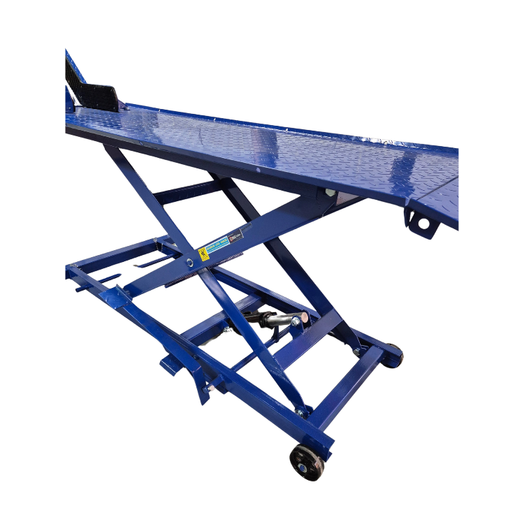 Motorlift 450KG | band klem | blauw | verrijdbaar