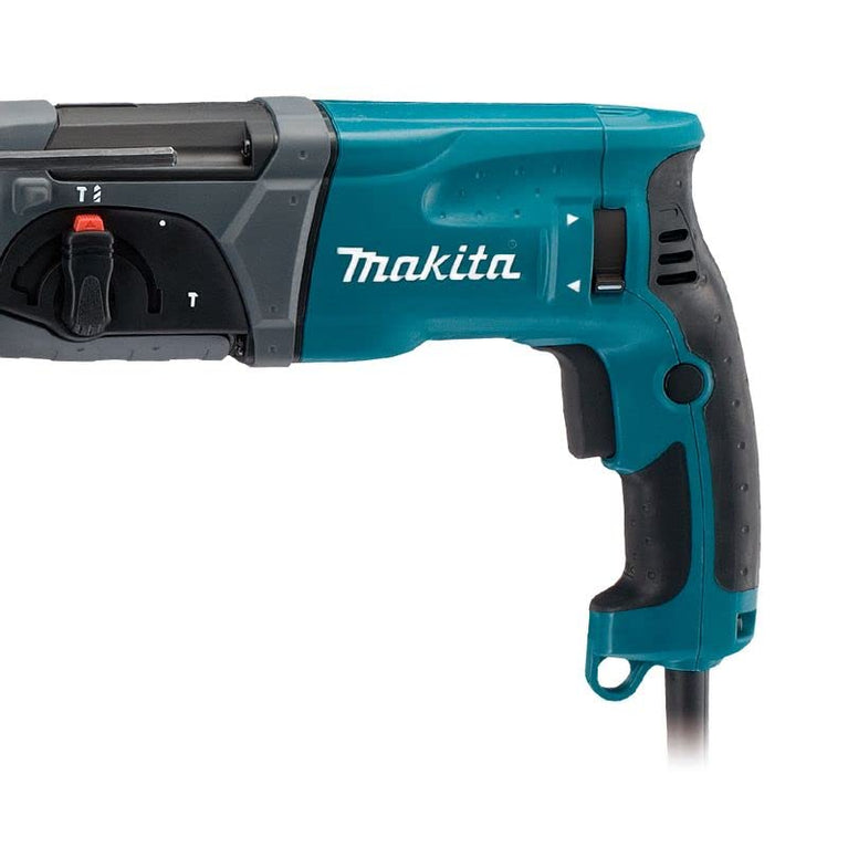 Makita HR 2470 SDS-Plus roterende hamer Turquoiseblauw