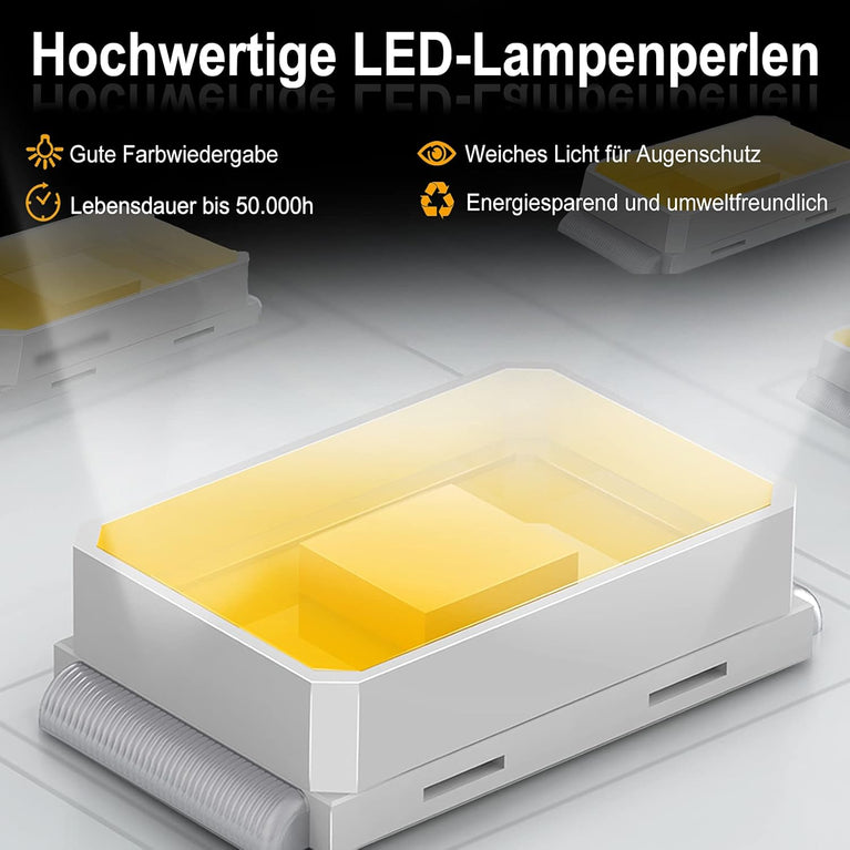 LZQ LED schijnwerper bouwlamp draagbare 100W koud wit - incl. standframe en draaggreep - buitenlamp spotlight waterdicht IP66 schijnwerper schijnwerper licht voor tuin, garage