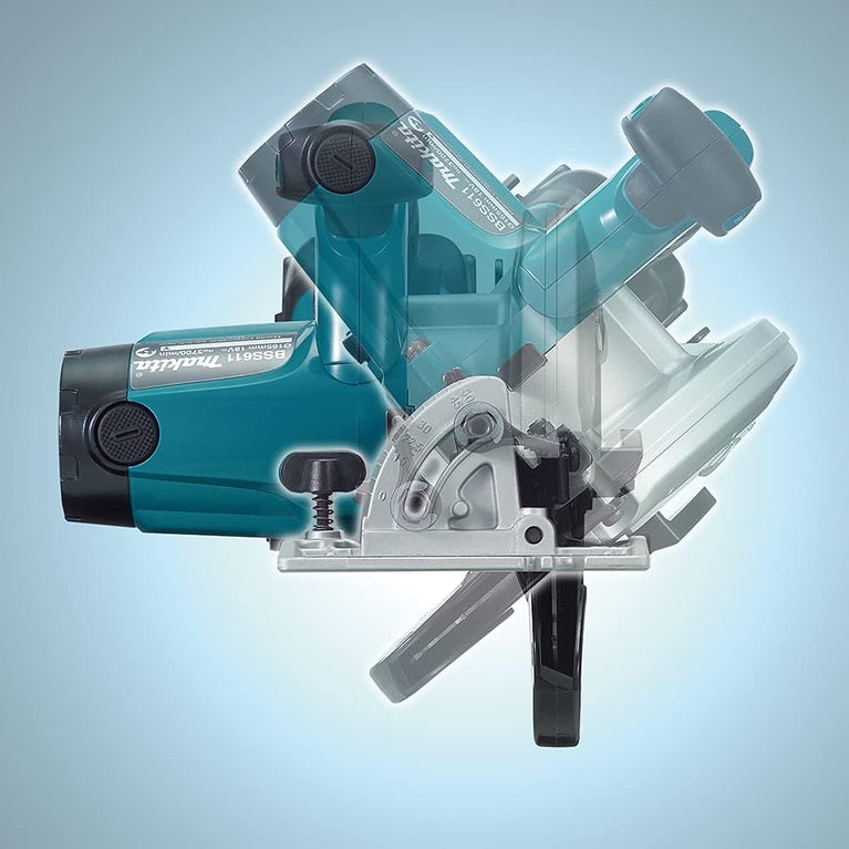 Makita DSS611Z 18V LXT draadloze cirkelzaag met alleen behuizing