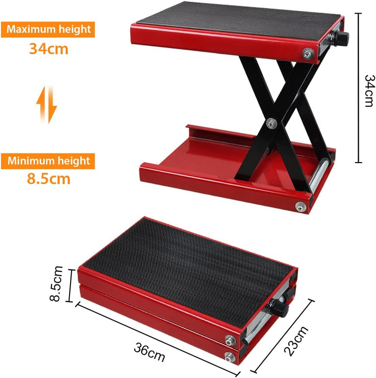 Motorlift plaftorm 500 kg, hoogte 8,5 - 34 cm