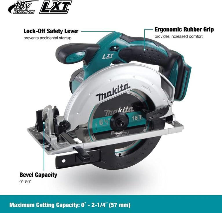 Makita DSS611Z 18V LXT draadloze cirkelzaag met alleen behuizing