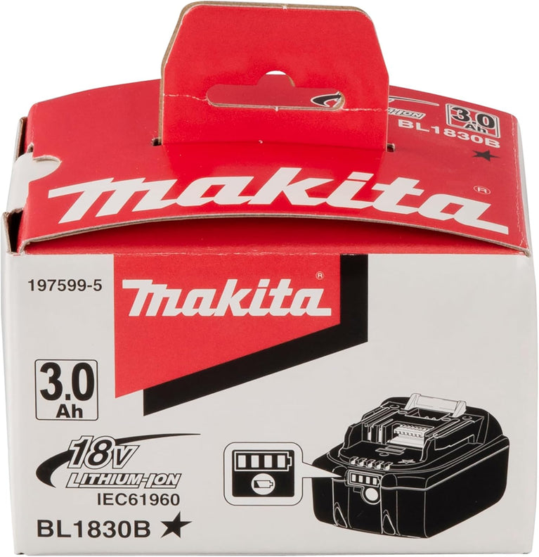 Makita 197599-5 Accu-BL1830B Li 18,0 V 3Ah, 3 W, 18 V, M