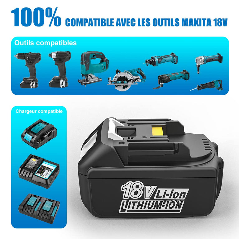 Makita reserve accu 5,0 Ah, 18 V