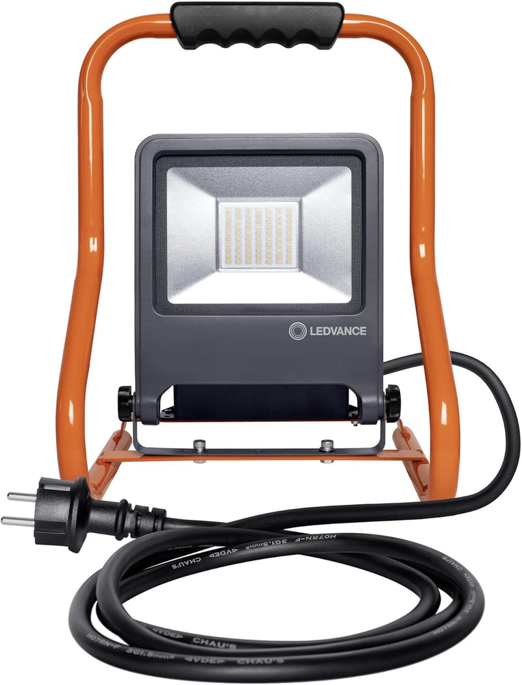 LEDVANCE Worklight armatuur LED: voor verdieping, WORKLIGHTS - TRIPOD / 100 W, 220…240 V, stralingshoek: 120, Koel wit, 4000 K, body materiaal: aluminum/steel, IP65