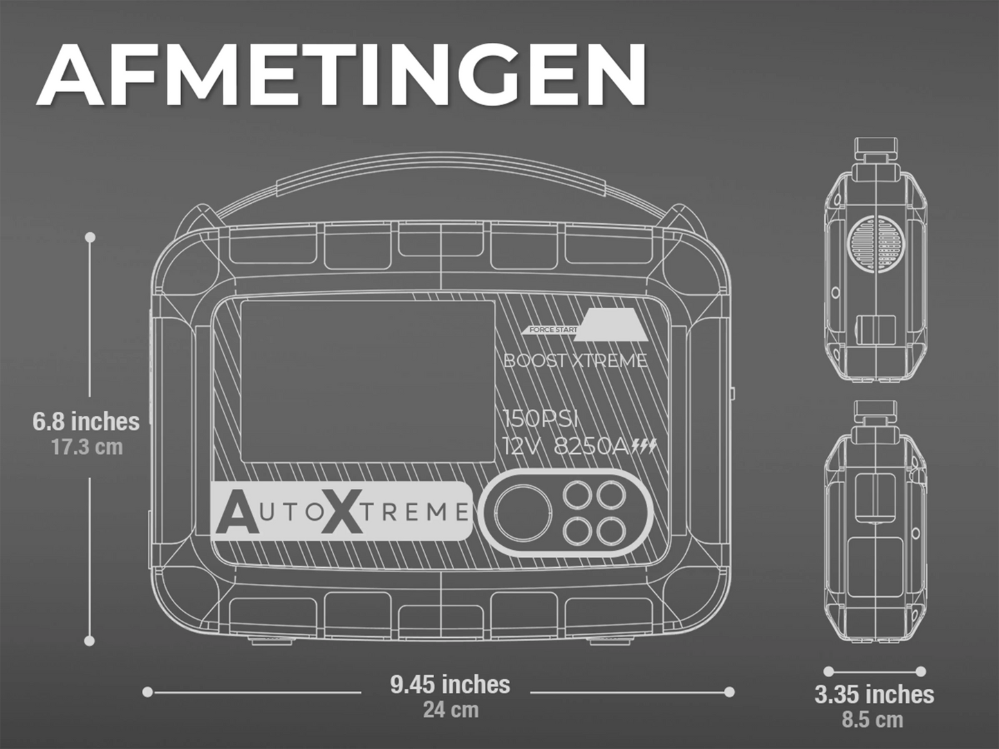 AutoXtreme Boost Xtreme - Jumpstarter compressor AutoXtreme