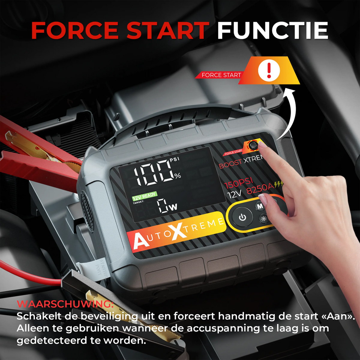 AutoXtreme Boost Xtreme - Jumpstarter compressor AutoXtreme
