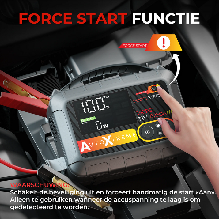 AutoXtreme Boost Xtreme - Jumpstarter compressor AutoXtreme
