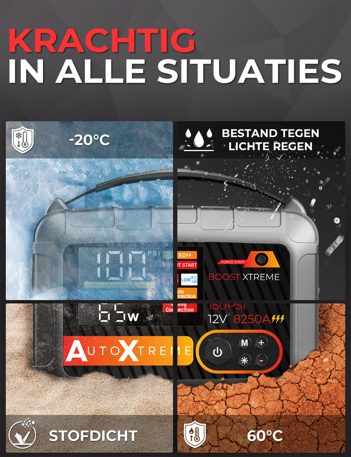 AutoXtreme Boost Xtreme - Jumpstarter compressor AutoXtreme