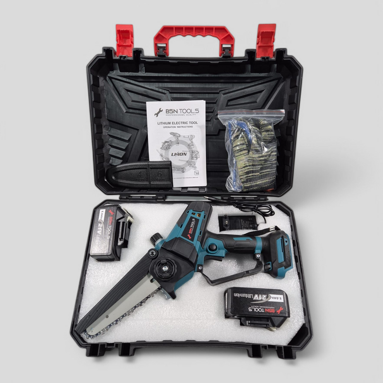Handkettensäge auf Batterie 850W 15cm Sägeblatt