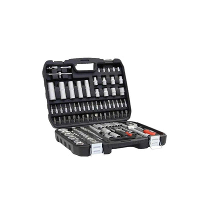 Champion Doppenset 108-Delig – Chroom Vanadium Staal Dopsleutelset