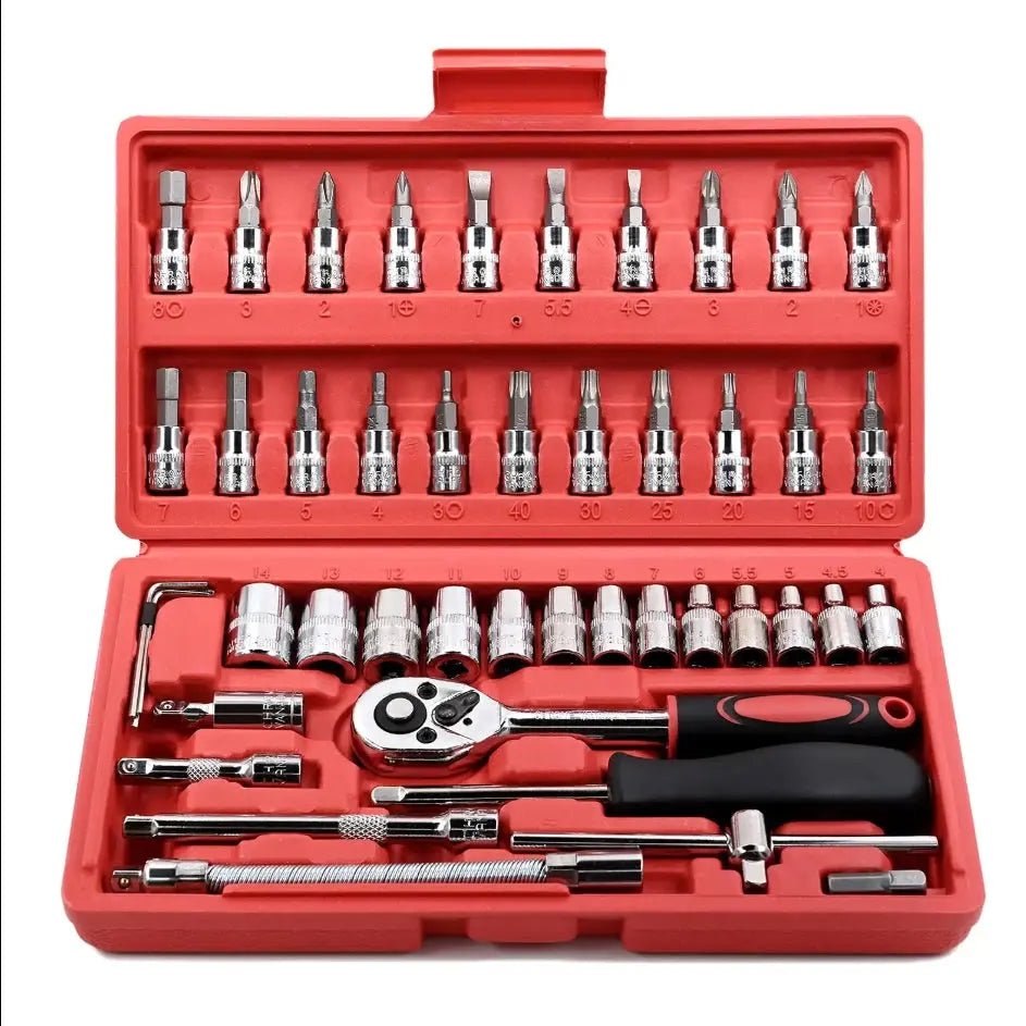 46-Delige Ratelsleutel Set – 1/4