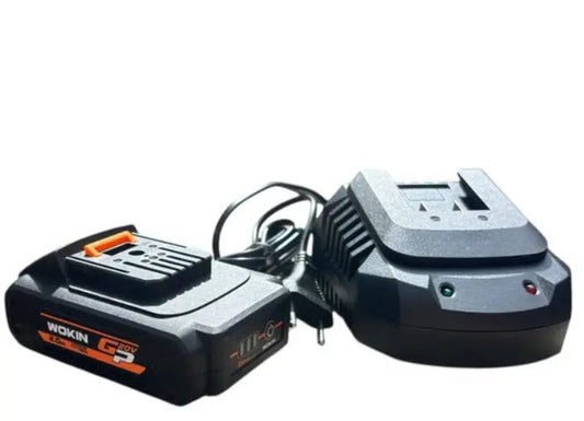 Wokin accu snel lader + 1x Wokin 20 Volt Li-ion accu 2.0 Ah
