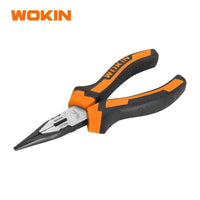 WOKIN Lange Neus Tang 160mm – Gehard Staal Precisie Gereedschap